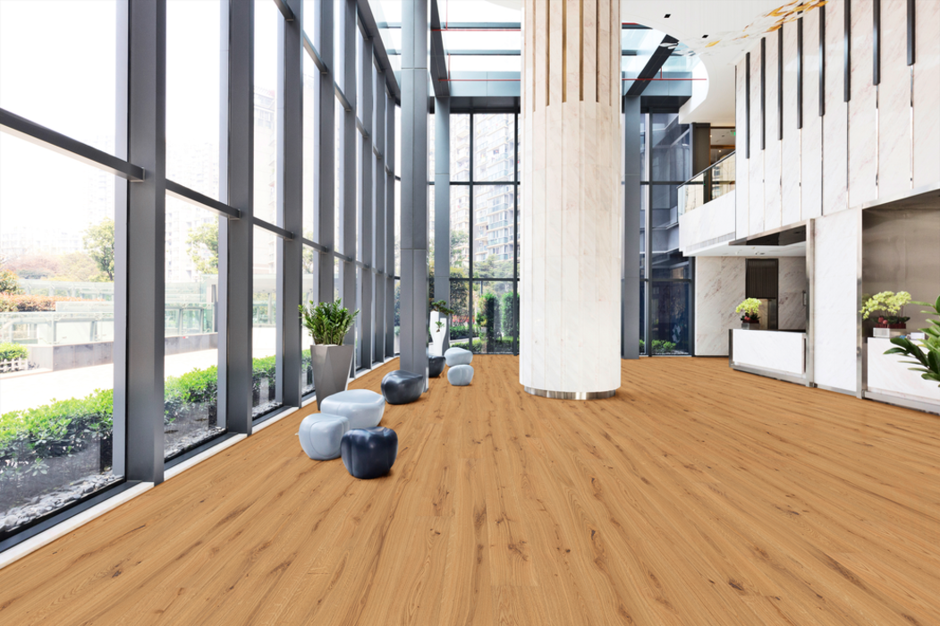 Parchet Eurowood Triplustratificat Lăcuit Mat, 1 Lamelă, Stejar Wald